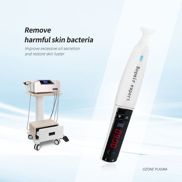 2 In 1 Cold Plasma Pen Professional Spot Removal Cold Jet Plasma Ozone Face Lift Facial Machine