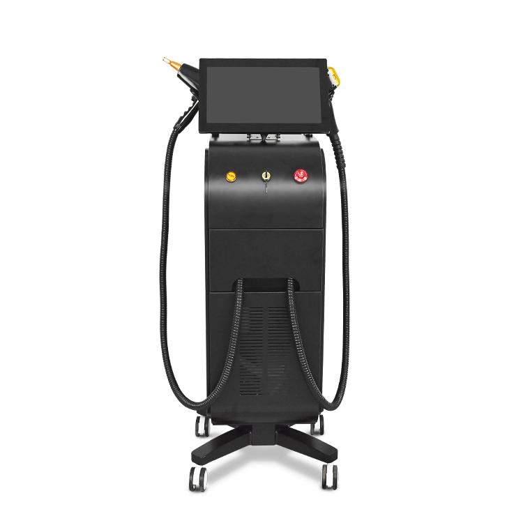 4 Waves Soprano Titanium Laser Ladies Hair Removal Machine Tattoo Removal Ndyag Laser Depiladora Laser Cosmetic Device