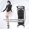 3 Waves Alma Soprano Ice Titanium Laser Hair Removal Machine 2 In 1 Ndyag Laser Tattoo Removal Laser Picosecond Laser