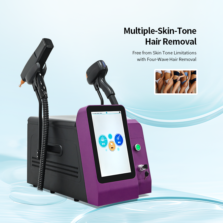 808nm Diode Laser Hair Removal Machine And Pico Laser Qswitch Nd Yag Laser Pigment Tattoo Removal