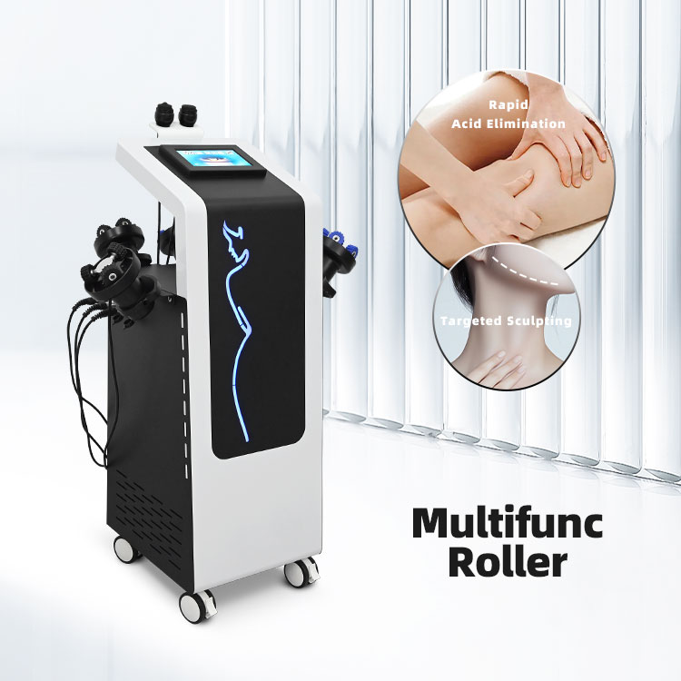 6/7 Handles Roller Therapy Cellulite Removal Body Shaping Roller Therapy Equipment Weight Loss Vibration Massager