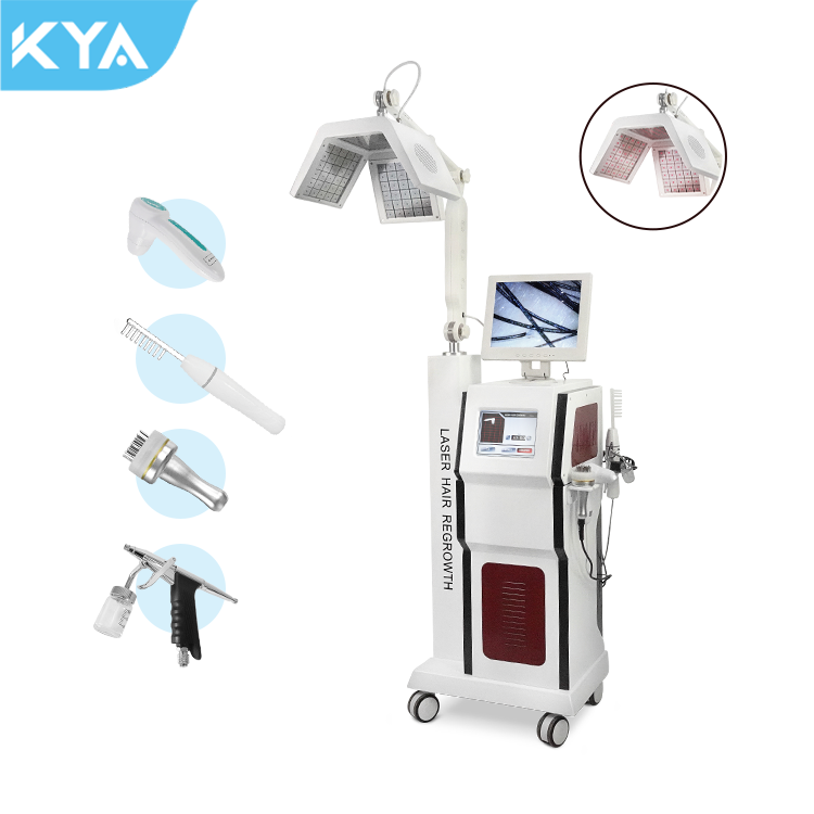 Lllt Laser Therapy Hair Loss Treatment Professional Low Level Laser 650nm Red Light Machine For Hair Growth