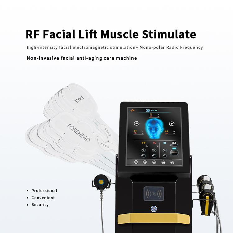 Peface Face Lift Skin Tightening Muscle Stimulator Magnetic Rf V-face Wrinkle Removal Machine