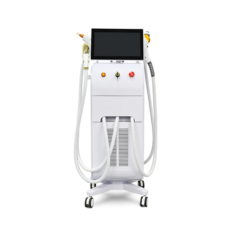 15.6inch Alma Soprano Laser Hair Removal Depilator Epilation Ipl Laser Skin Rejuvenation Picosecond Laser Tattoo Removal Rf 4 In 1 Beauty Machine