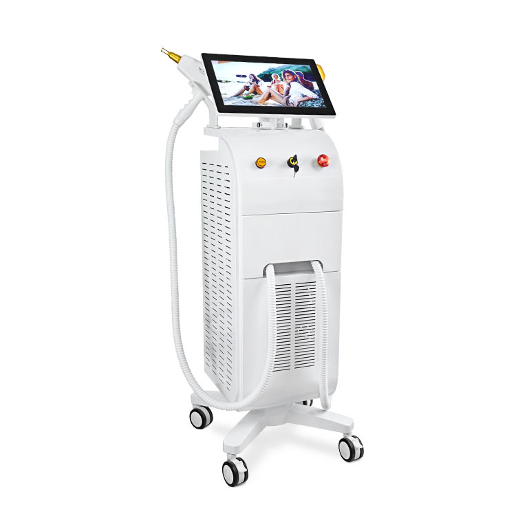 2 In 1 Diode Laser Hair Removal And Q Switched Nd Yag Pico Laser Diode Picosecond Tattoo Removal Machine