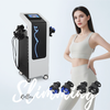 Professional 360&deg;Rotation Roller Slimming Massage Machine 4 Handles Face Body Slimming Vibration Massager