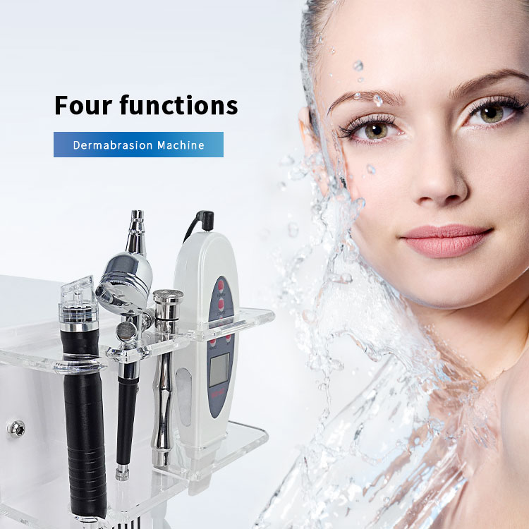4 In 1 Hydra Facial Cleansing Device Microdermabrasion Aqua Scrubber Peeling Hydrafacial Machine