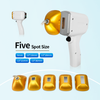 Laser Soprano Titanium Epilation Diode 808 Laser Hair Removal Machine Women Man Hair Removing Lazer With 5 Replaceable Spot Size
