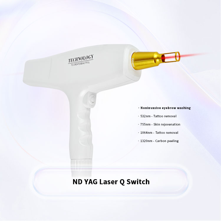 2 In 1 Diode Laser Hair Removal And Q Switched Nd Yag Pico Laser Diode Picosecond Tattoo Removal Machine