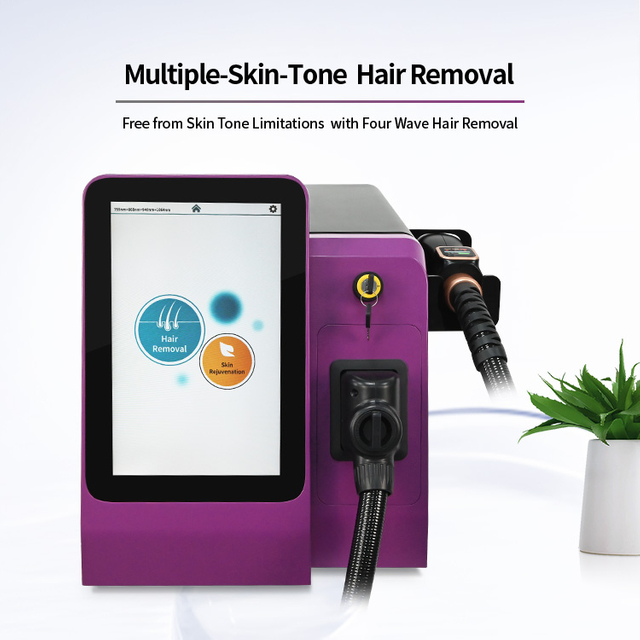 4 Wavelength Hair Removal Laser Permanent Ice Laser Hair Removal Machine Professional 808nm Depilation Laser