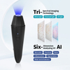 7 In 1 Microdermabrasion Hydra Facial Machine With Analyzer Skin Smart Ice Blue Hydro Facial Dermabrasion Machines
