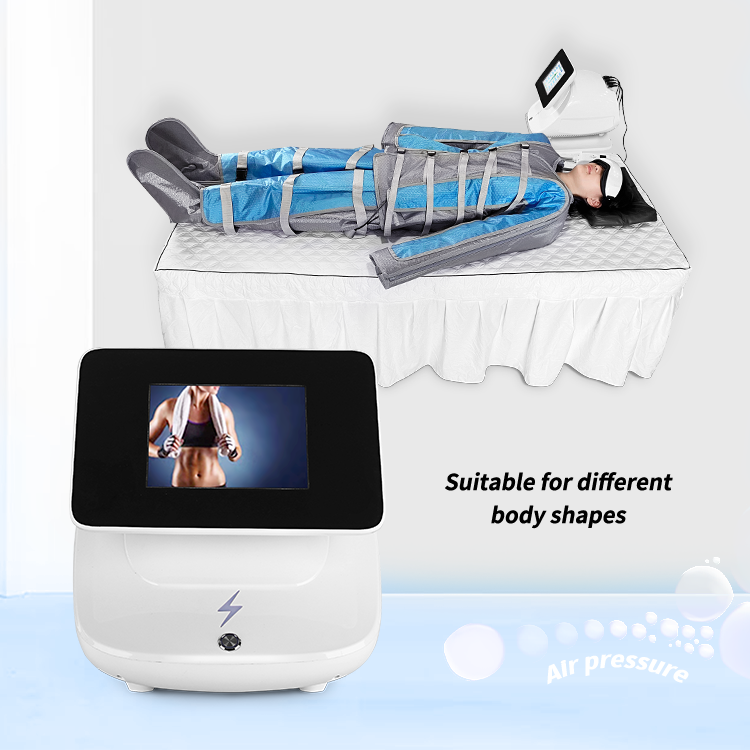 Pressotherapy Lymphatic Drainage Professional Full Body Compression Massage Suit 24 Airbags Body Slimming Machine