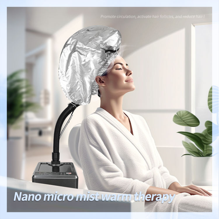 Micro Mist Hair Treatment Machine Professional Ozone Spa Scalp Therapy Hair Steamer For Hair Salon