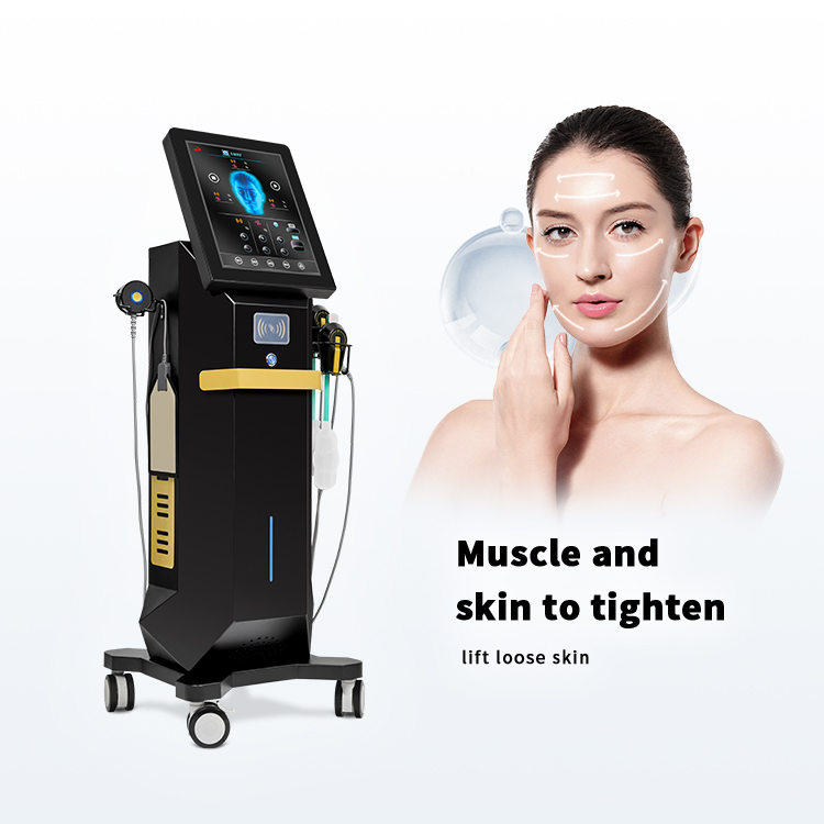 Peface Face Lift Skin Tightening Muscle Stimulator Magnetic Rf V-face Wrinkle Removal Machine