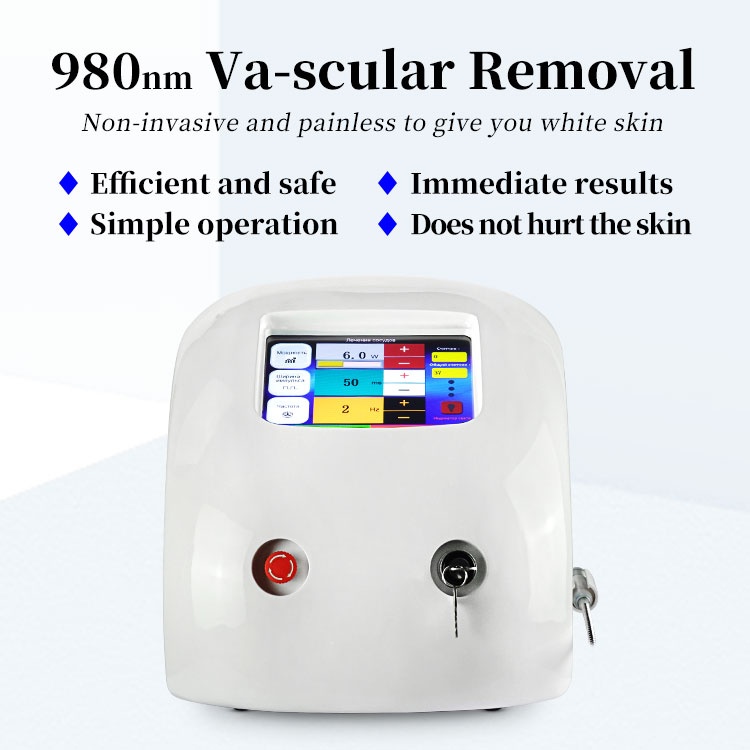 Portable 980nm Vascular Removal Laser Diode Spider Vein Removal Machine 980nm Laser Therapy Blood Vessels Removal 15W / 30W 