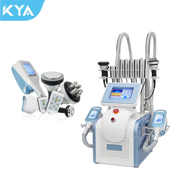 Portable 360 Cryo Cooling Slimming Machine Body Shape Cryolipolies 360 Degree 3 Handles Cryo Cryolipolyes Fat Reduce Machines 