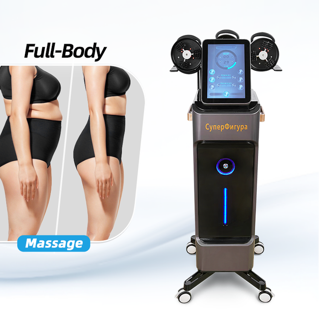 360 Degree G5 Pro Rotating Face Body Roller Massage Machine For Muscle Relax Weight Loss 5 Handles Roller Vibration Rotation