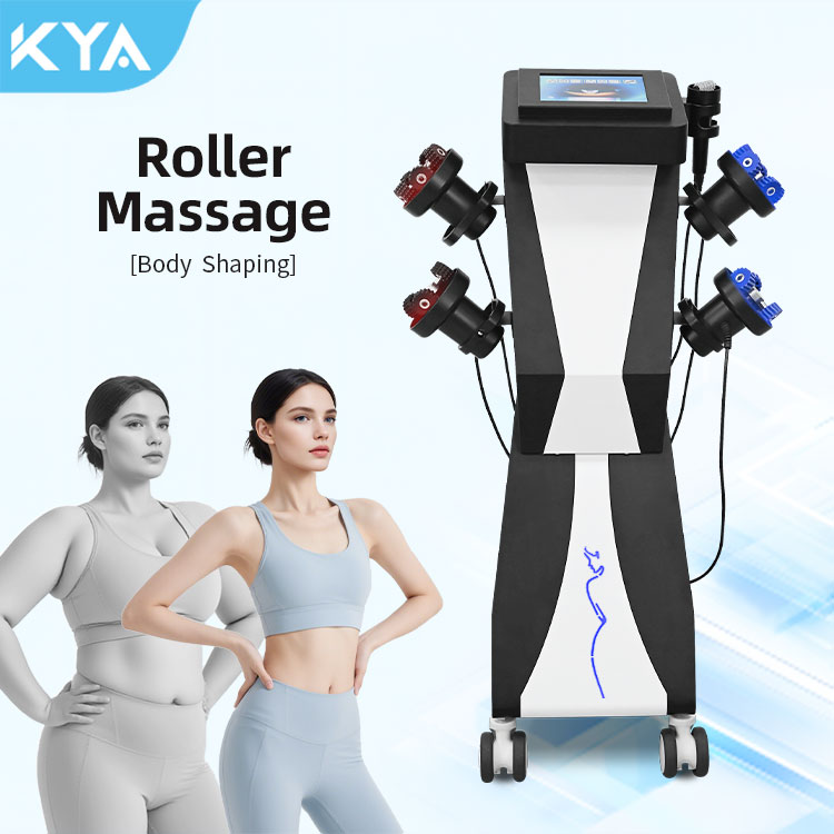 5 In 1 Roller Therapy Body Slimming Vibration Massager G5 Inner Ball Therapy 360 Degree Rotation Body Massage Machine