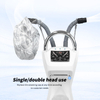 Double Caps Nano Hair Spa Steamer Scalp Therapy Micro Mist Hair Treatment Steamer Professional For Beauty Salon Use
