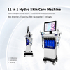 Hydrofacial Diamond Peeling Water Oxygen Jet 11 In 1 Hydro Dermabrasion With Skin Analyzer Beauty Machine