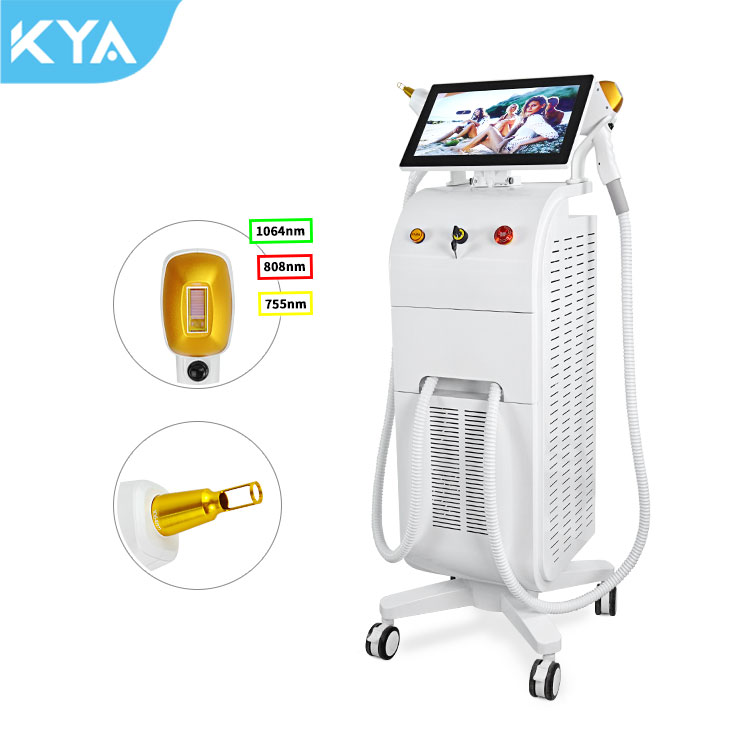 2 In 1 Diode Laser Hair Removal And Q Switched Nd Yag Pico Laser Diode Picosecond Tattoo Removal Machine