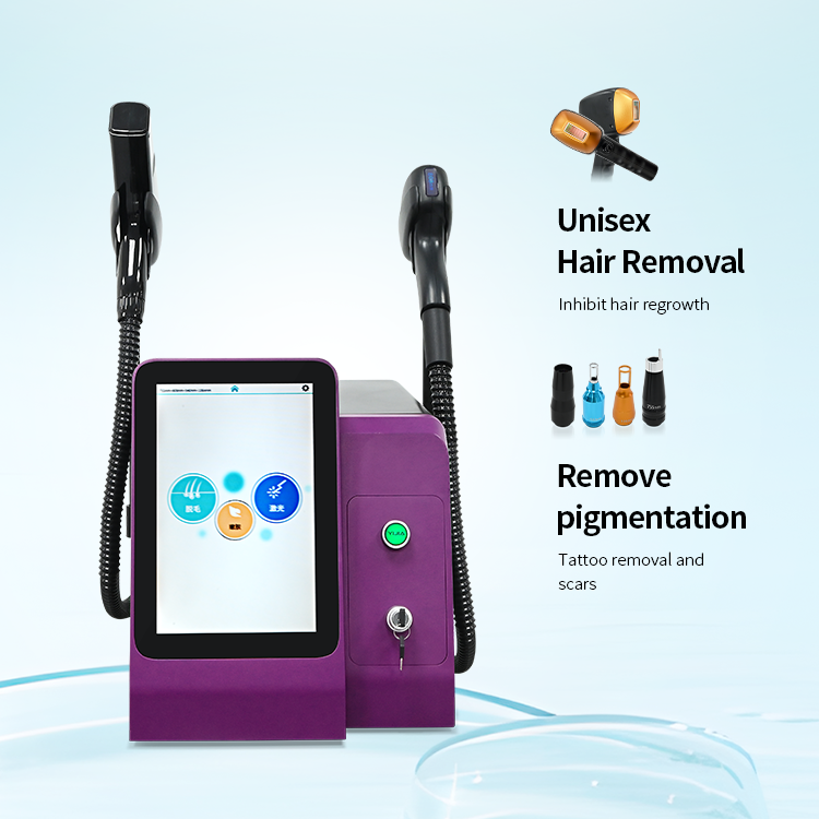808nm Diode Laser Hair Removal Machine And Pico Laser Qswitch Nd Yag Laser Pigment Tattoo Removal