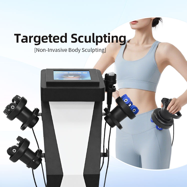 5 In 1 Roller Therapy Body Slimming Vibration Massager G5 Inner Ball Therapy 360 Degree Rotation Body Massage Machine