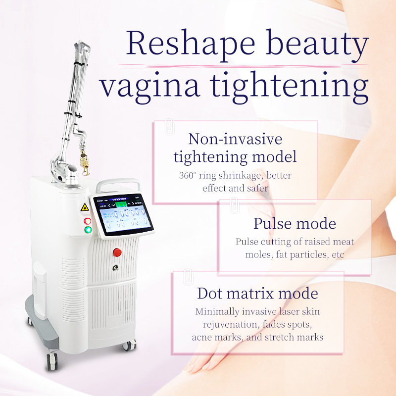 Fractional Co2 Laser Skin Resurfacing Skin Rejuvenation Machine For Skin Scars Acne Removal Vaginal Tightening Wrinkle Removal