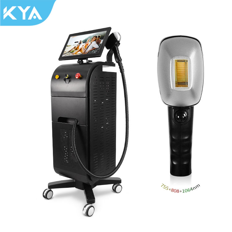 3 Wavelengths Alma Soprano Ice Titanium Diode Laser Hair Removal Machine Professional For Face And Body