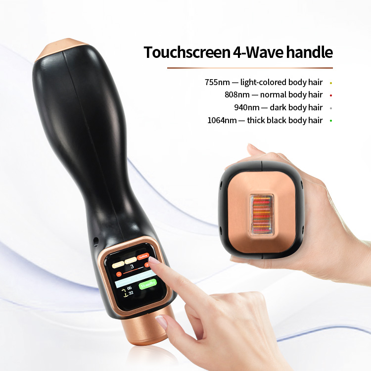 4 Wavelength Hair Removal Laser Permanent Ice Laser Hair Removal Machine Professional 808nm Depilation Laser