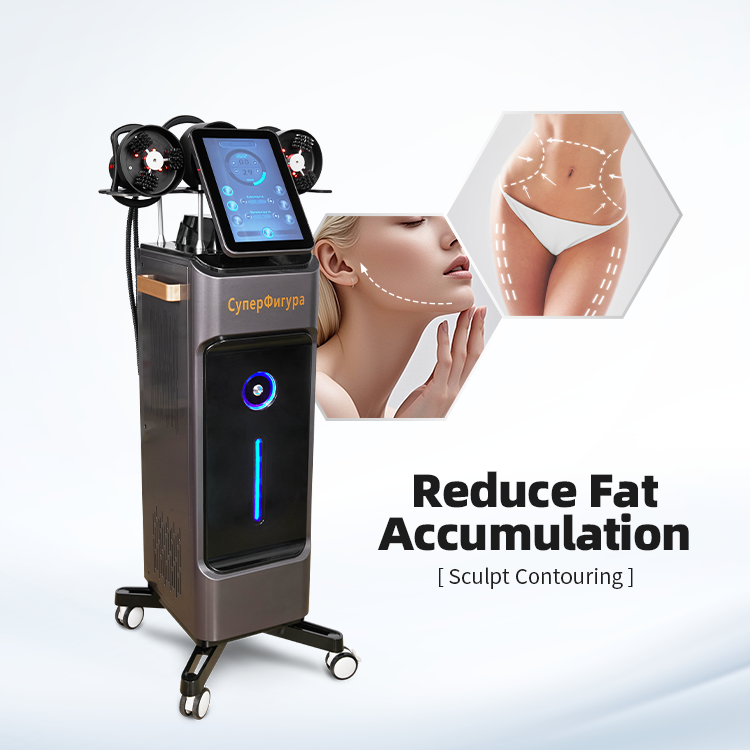 360 Degree G5 Pro Rotating Face Body Roller Massage Machine For Muscle Relax Weight Loss 5 Handles Roller Vibration Rotation