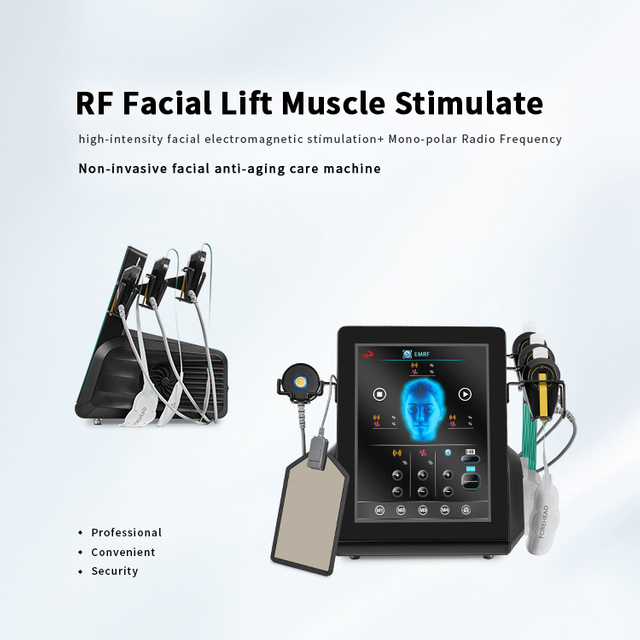 Pe Face Microcurrent Em Electromagnetic Machine Peface Face Lifting Muscle Stimulator Patch Beauty Device