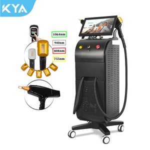 4 Waves Soprano Titanium Laser Ladies Hair Removal Machine Tattoo Removal Ndyag Laser Depiladora Laser Cosmetic Device