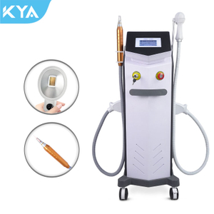 2 In 1 Diode Laser 808nm And Picolaser Nd Yag Laser Tattoo Removal Permanent Hair Removal Machine