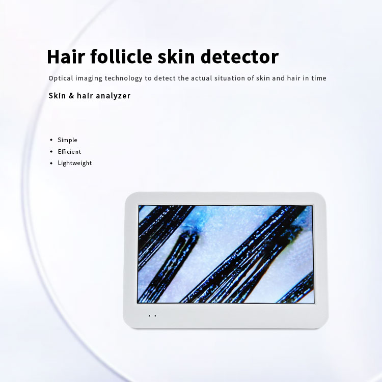 Desktop Hd Microscope Hair Scalp Detection Machine Hair Follicles Follicles Scanner Detector Analyzer