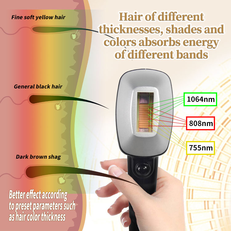 2 In 1 Diode Laser Alma Soprano Ice Titanium Hair Removal Facial Full Body Laser Depilator Permanent