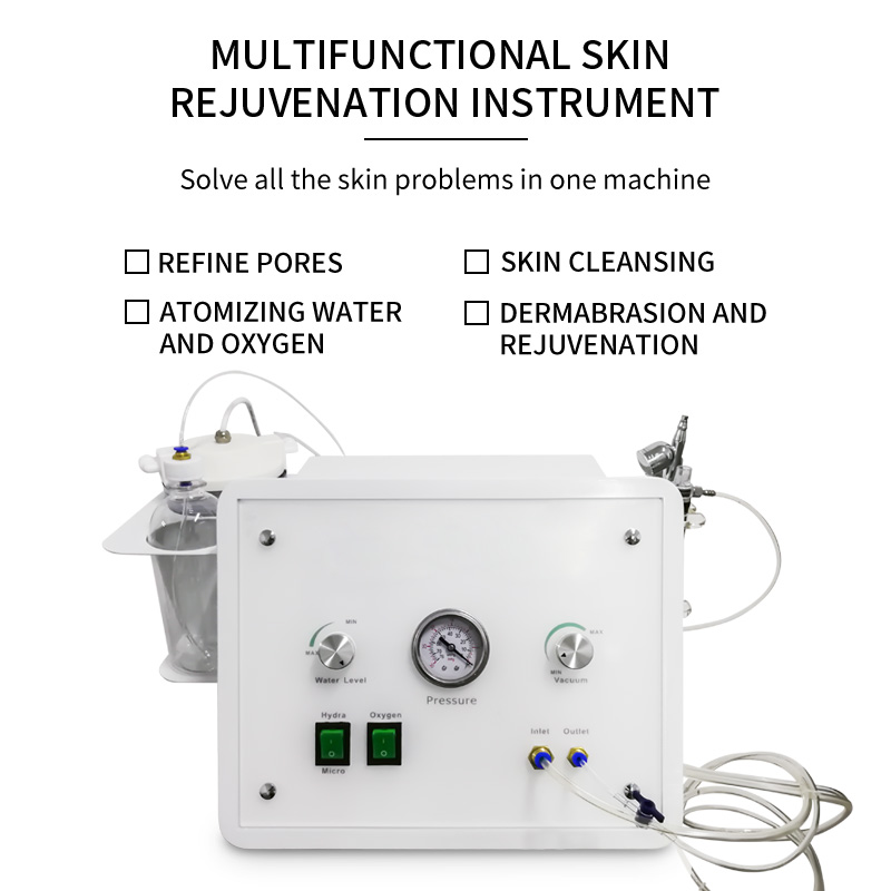 Diamond Peeling 3 In 1 Facial Care Machine Micro Dermabrasion Hydra Water Aqua Oxygen Jet Peel Beauty Machine Professional