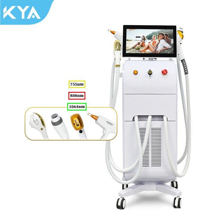 15.6inch Alma Soprano Laser Hair Removal Depilator Epilation Ipl Laser Skin Rejuvenation Picosecond Laser Tattoo Removal Rf 4 In 1 Beauty Machine