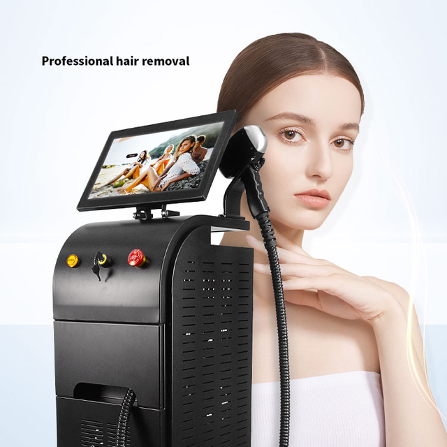 3 Wavelengths Alma Soprano Ice Titanium Diode Laser Hair Removal Machine Professional For Face And Body