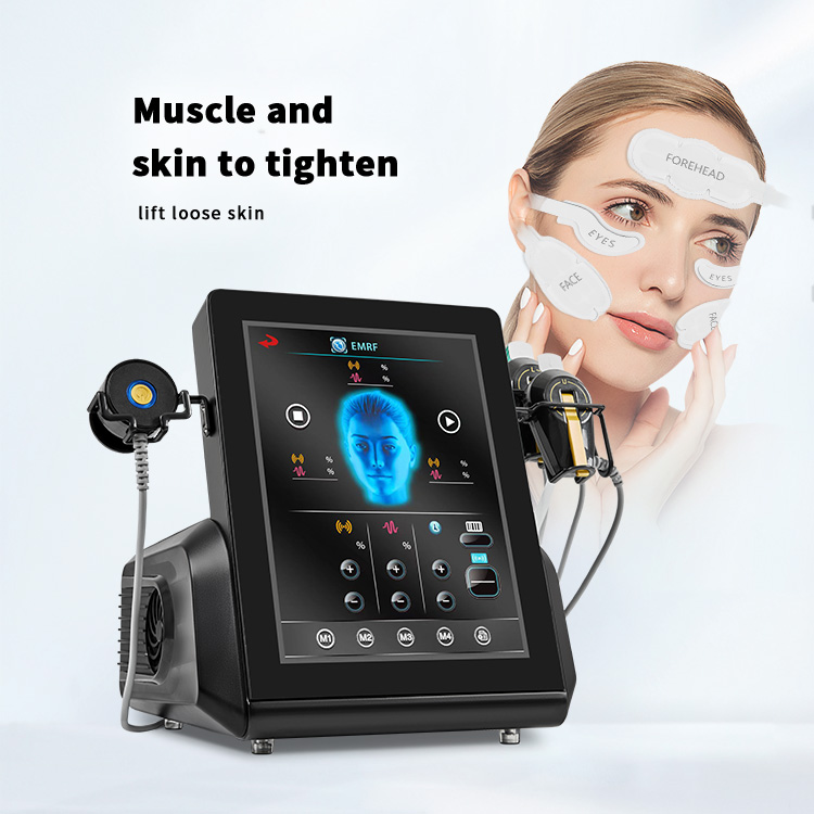 Pe Face Microcurrent Em Electromagnetic Machine Peface Face Lifting Muscle Stimulator Patch Beauty Device