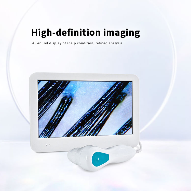 Desktop Hd Microscope Hair Scalp Detection Machine Hair Follicles Follicles Scanner Detector Analyzer