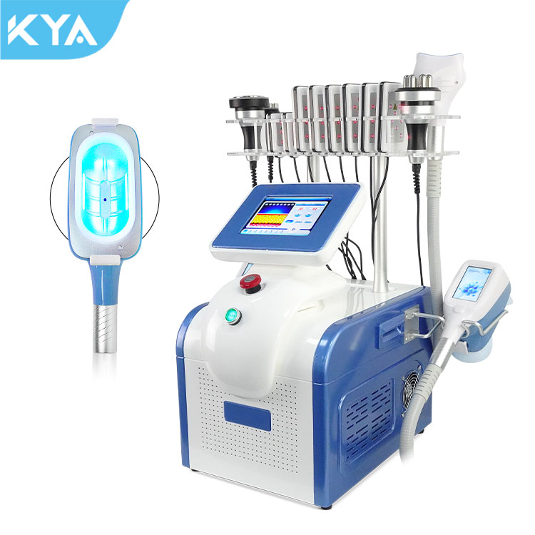 Portable 360 Cryo Cooling Slimming Machine Body Shape Cryolipolies 360 Degree 3 Handles Cryo Cryolipolyes Fat Reduce Machines 