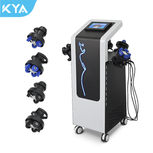 Professional 360&deg;Rotation Roller Slimming Massage Machine 4 Handles Face Body Slimming Vibration Massager