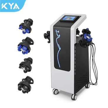Professional 360&deg;Rotation Roller Slimming Massage Machine 4 Handles Face Body Slimming Vibration Massager