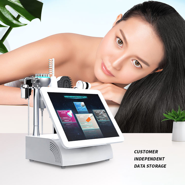 5 In 1 Scalp Analyzer Hair Follicle Detector Hd Camera Scalp Scanner Follicle Health Detector Hair Care Massage Portable