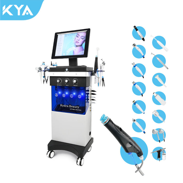 Hydra Facial Professional Machine Hydra Peeling Facial Hydra Dermabrasion Facial Hydrafacial Machine 14 In 1