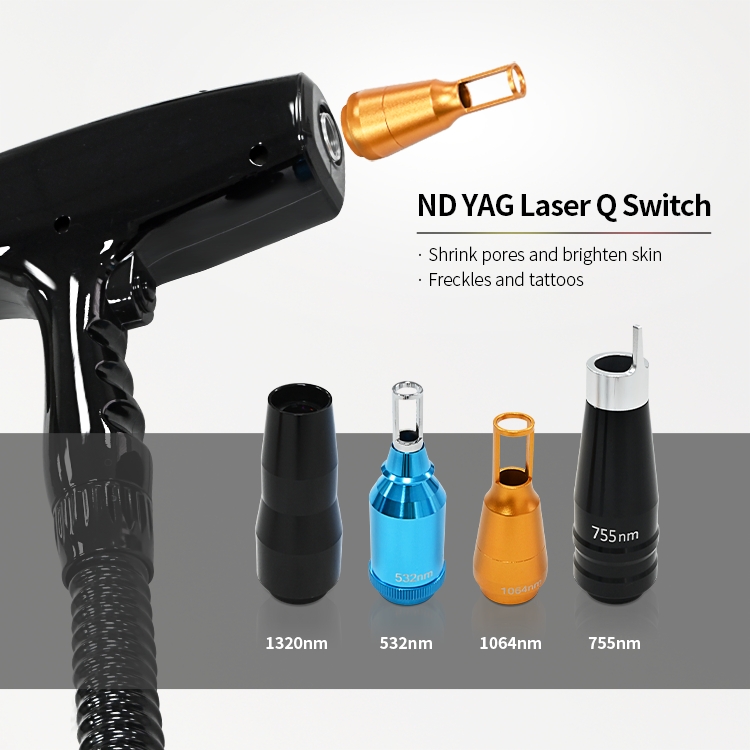 4 Waves Soprano Titanium Laser Ladies Hair Removal Machine Tattoo Removal Ndyag Laser Depiladora Laser Cosmetic Device