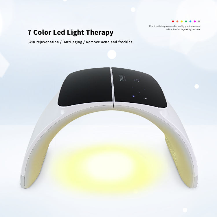 7 Colors Pdt Led Light With Calcium Light Machine Photon Therapy Device Skin Rejuvenation Facial Care Lamp