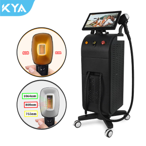 2 In 1 Diode Laser Alma Soprano Ice Titanium Hair Removal Facial Full Body Laser Depilator Permanent