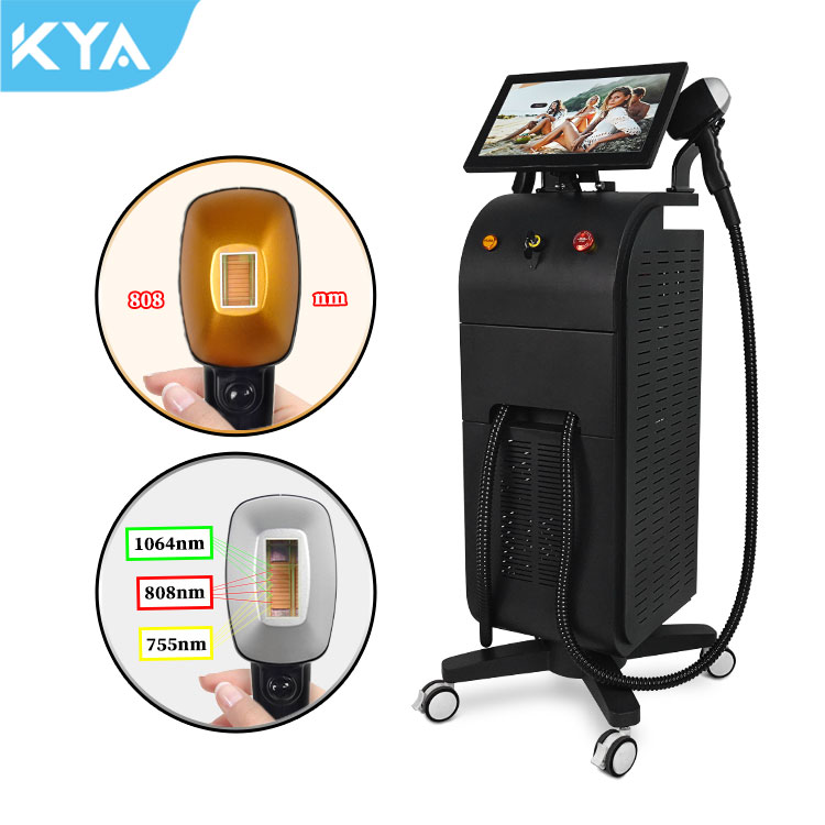 2 In 1 Diode Laser Alma Soprano Ice Titanium Hair Removal Facial Full Body Laser Depilator Permanent